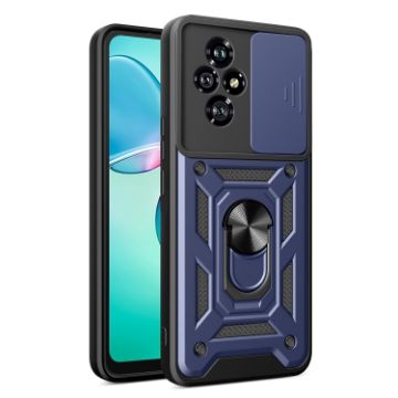 For Honor 200 Blue Sliding Camera Cover TPU+PC Phone Case - 1