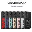 For Honor 200 Pro Red TPU+PC Phone Case with Sliding Camera Cover - 2