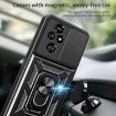 For Honor 200 Pro Red TPU+PC Phone Case with Sliding Camera Cover - 6