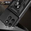 For Honor X6b 4G Red Phone Case with Sliding Camera Cover TPU+PC - 5