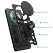 For Honor Magic5 Pro Silver TPU+PC Phone Case with Sliding Camera Cover - 3