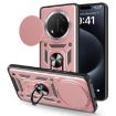 For Honor X60 Pro/X9c Rose Gold Sliding Camera Cover TPU+PC Case - 1