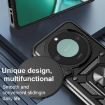 For Honor X9c Silver Phone Case with Sliding Camera Cover TPU+PC Design - 4