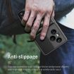 For Honor 400 Pro Global Phone Case Black - Sliding Camera Cover TPU+PC - 9