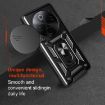 Vivo Y300 Pro Global Phone Case Silver - Sliding Camera Cover TPU+PC - 9