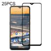 Nokia 5.3 Full Glue Tempered Glass Film - 25 PCS Full Screen Protector - 1