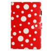 Samsung Galaxy Tab A7 10.4 2020 T500 Leather Case Red White - 2