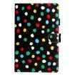 Samsung Galaxy Tab A7 10.4 2020 T500 Leather Case - Black Colorful - 2