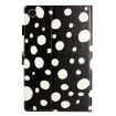 Samsung Galaxy Tab A8 10.5 2021 X200 Leather Tablet Case Black White - 3