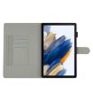 Samsung Galaxy Tab A8 10.5 2021 X200 Leather Tablet Case Black White - 4