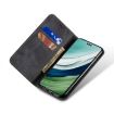 Motorola Edge 40 Neo Black Denim Texture Flip Leather Phone Case - 4