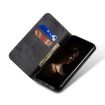 Motorola Moto G04/G24 Denim Texture Flip Leather Case - Black - 5