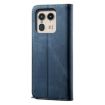 Motorola Edge 50 Ultra Denim Texture Flip Leather Case - Blue - 3