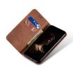 Motorola Moto G54 5G Brown Denim Texture Flip Leather Case - 4