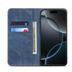 Motorola Edge 60 Fusion Denim Texture Flip Leather Case - Blue - 4