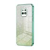 Xiaomi Redmi 10X 5G Green Glitter Gradient Electroplated Phone Case - 1