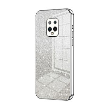 Xiaomi Redmi 10X Pro 5G Silver Glitter Gradient Phone Case - 1