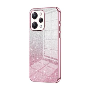 Xiaomi Redmi 12/Note 12R Pink Gradient Glitter Phone Case - 1