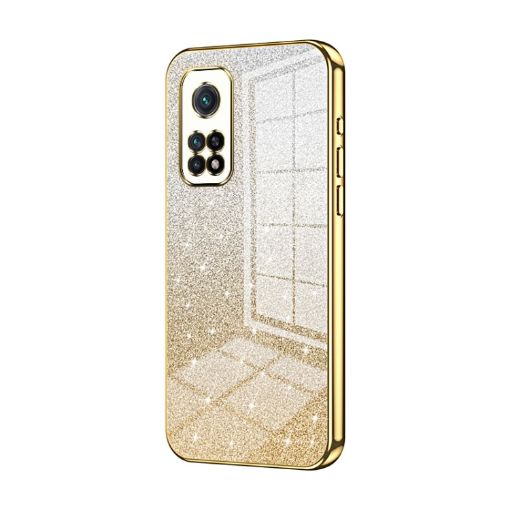 Xiaomi Redmi K30S/Mi 10T Pro 5G Gold Glitter Phone Case - 1