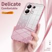 Xiaomi Redmi Note 7/Pro Pink Gradient Glitter Electroplated Case - 5