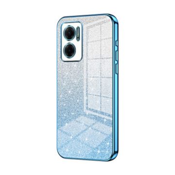 Xiaomi Redmi Note 11E/Redmi 10 5G Glitter Gradient Phone Case Blue - 1