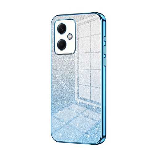Xiaomi Redmi Note 12R Pro Blue Glitter Gradient Phone Case - 1