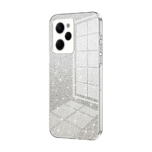 Xiaomi Redmi Note 12 Pro Glitter Gradient Phone Case - Transparent - 1
