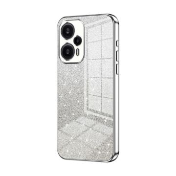 Xiaomi Redmi Note 12 Turbo/Poco F5 Silver Glitter Phone Case - 1