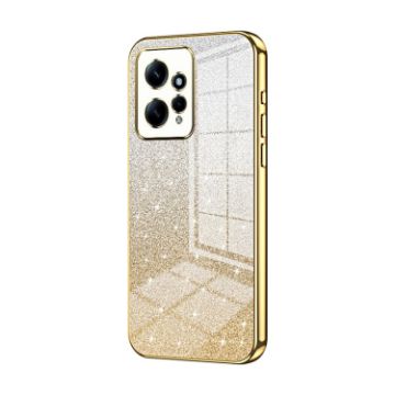 Xiaomi Redmi Note 12 4G Gold Glitter Gradient Phone Case - 1