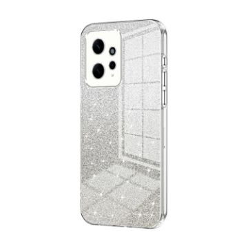 Xiaomi Redmi Note 12 4G Glitter Gradient Electroplated Case (Transparent) - 1