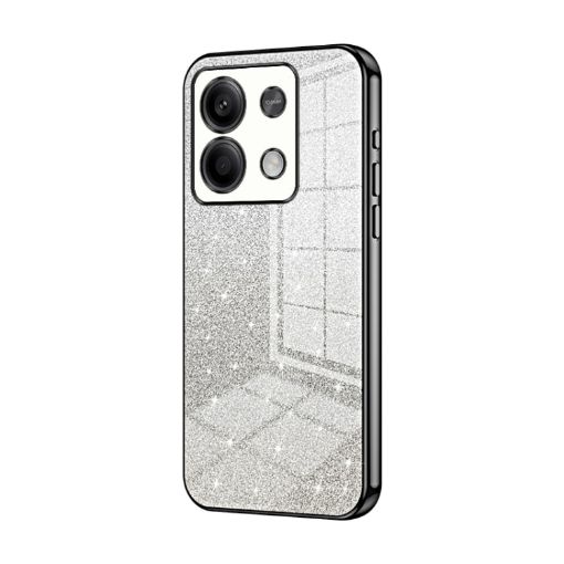 Xiaomi Redmi Note 13 5G Glitter Gradient Electroplated Case Black - 1