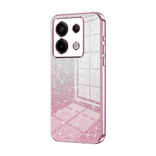 Xiaomi Redmi Note 13 Pro 5G Pink Glitter Gradient Phone Case - 1