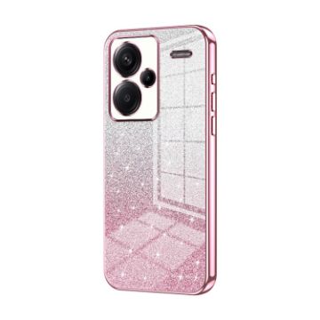 Xiaomi Redmi Note 13 Pro+ Pink Glitter Gradient Phone Case - 1