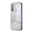 Xiaomi Redmi Note 8/2021 Gradient Glitter Electroplated Case Purple - 1