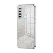 Xiaomi Redmi Note 8/2021 Glitter Gradient Silver Phone Case - 1