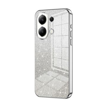 Xiaomi Redmi Note 13 4G Silver Glitter Gradient Phone Case - 1