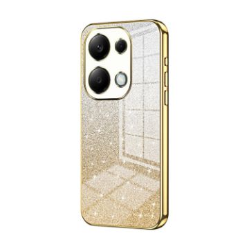 Xiaomi Redmi Note 13 Pro 4G Gold Glitter Gradient Phone Case - 1