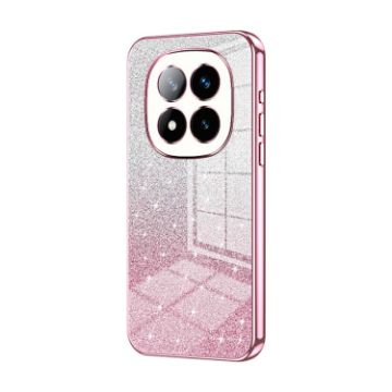 Redmi Note 14 Pro+ 5G Pink Glitter Gradient Phone Case - 1