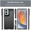 Motorola Moto Edge 50 Fusion Black Carbon Fiber TPU Phone Case - 2