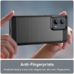 Motorola Edge 2024 Black Carbon Fiber Brushed Texture TPU Case - 5