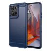 Moto G75 5G Blue Carbon Fiber TPU Case - Motorola Phone Cover - 1