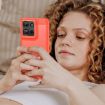 Moto G75 5G Red Carbon Fiber Brushed TPU Case - 7