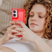 Motorola S50 Neo Red Carbon Fiber Brushed Texture TPU Phone Case - 7