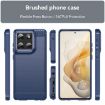 Moto G Stylus 5G 2025 Blue Carbon Fiber TPU Phone Case - 2