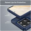 Moto G Stylus 5G 2025 Blue Carbon Fiber TPU Phone Case - 6