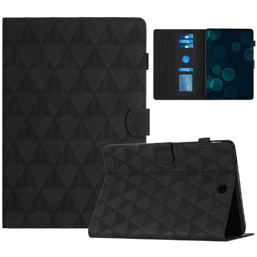 Samsung Galaxy Tab A 8.0 T350 Black Diamond Texture Leather Case - 1