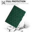 Samsung Galaxy Tab A7 10.4 2022/2020 Green Leather Tablet Case - 8