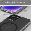 iPhone 14 MagSafe Frosted Translucent TPU PC Full Coverage Case Black - 5
