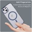 iPhone 14 Plus MagSafe Frosted Translucent TPU PC Case Dark Blue - 4