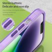 iPhone 14 Plus MagSafe Frosted Translucent TPU PC Case Dark Purple - 7